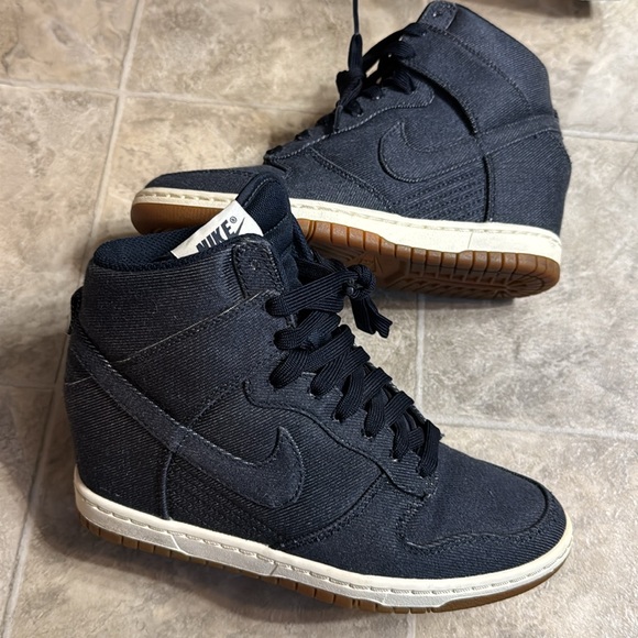 Jean Nike Dunk Wedges size 6.5 - Picture 4 of 4